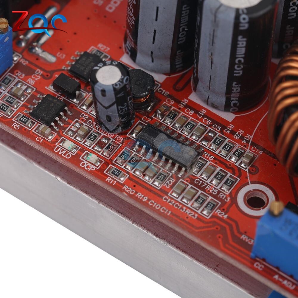 Bảng Mạch Tăng Áp DC 20A 1200W DC-DC 8-60V 12V Lên 12-83V 24V 48V