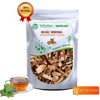 Cây hoắc hương sấy khô 500g - tấn phát