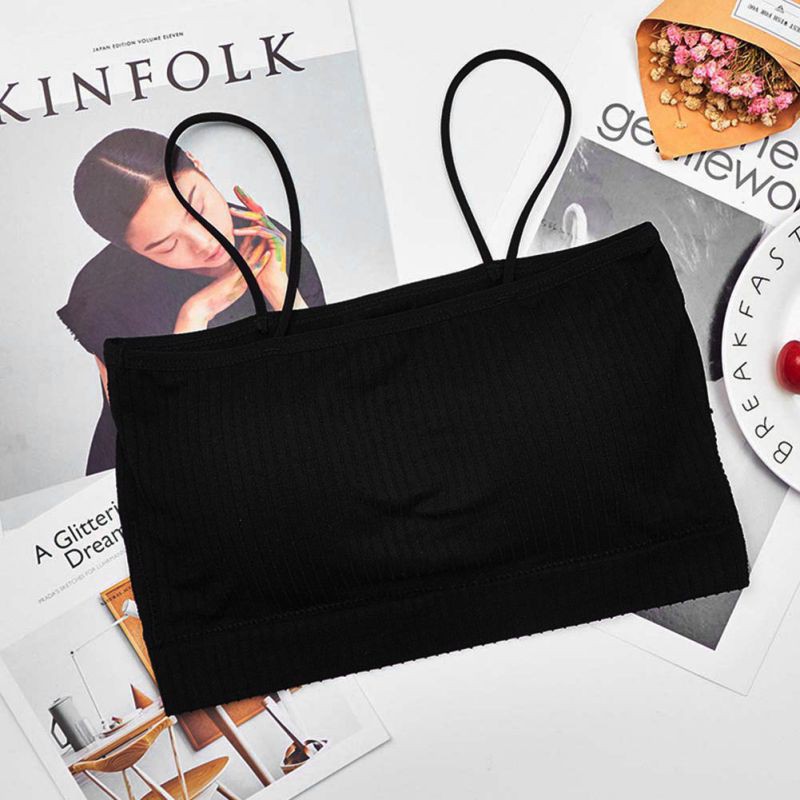 Áo bra ống 2 dây có mút đệm tiện lợi cho nữ | BigBuy360 - bigbuy360.vn