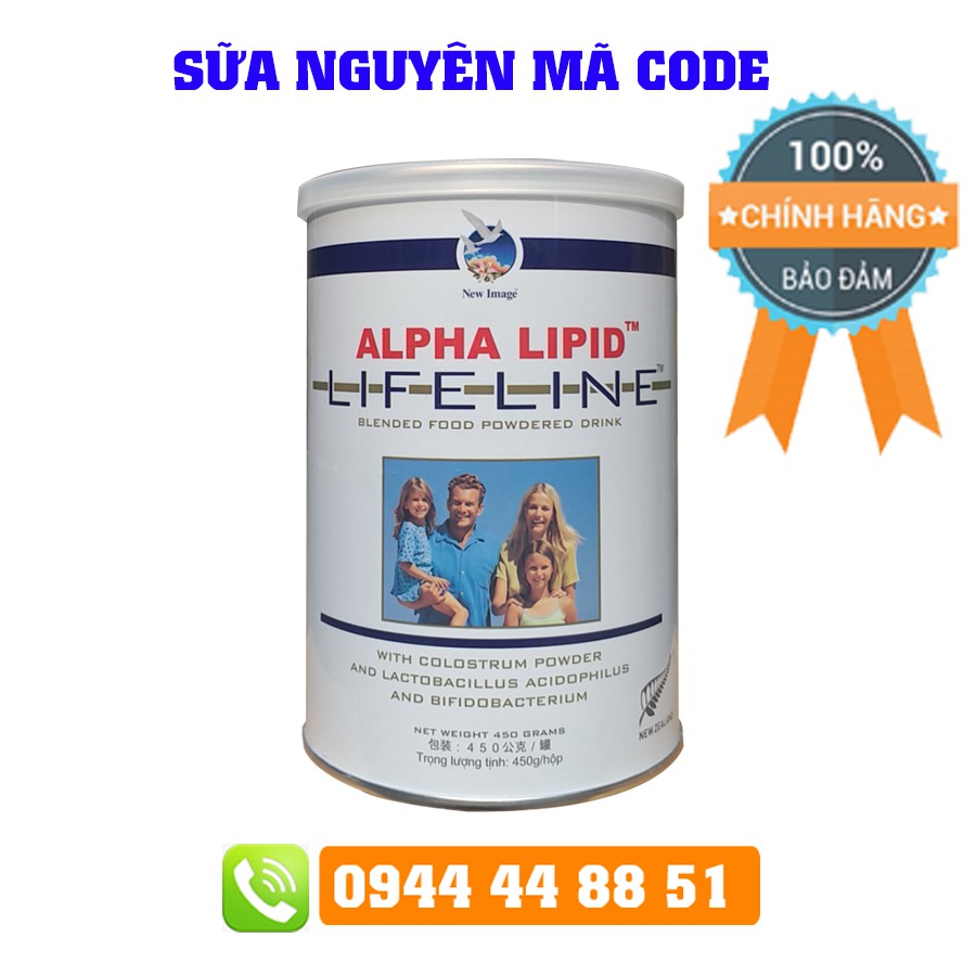 Sữa Non Alpha Lipid 450g Nguyên Mã Code Chính Hãng New Zealand | WebRaoVat - webraovat.net.vn