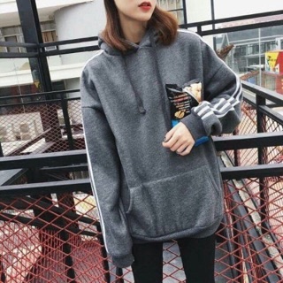 Áo khoác nỉ phối 3 sọc hot hot