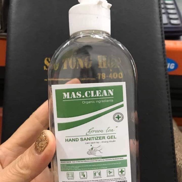 Nước rửa tay khô hữu cơ MAS CLEAN