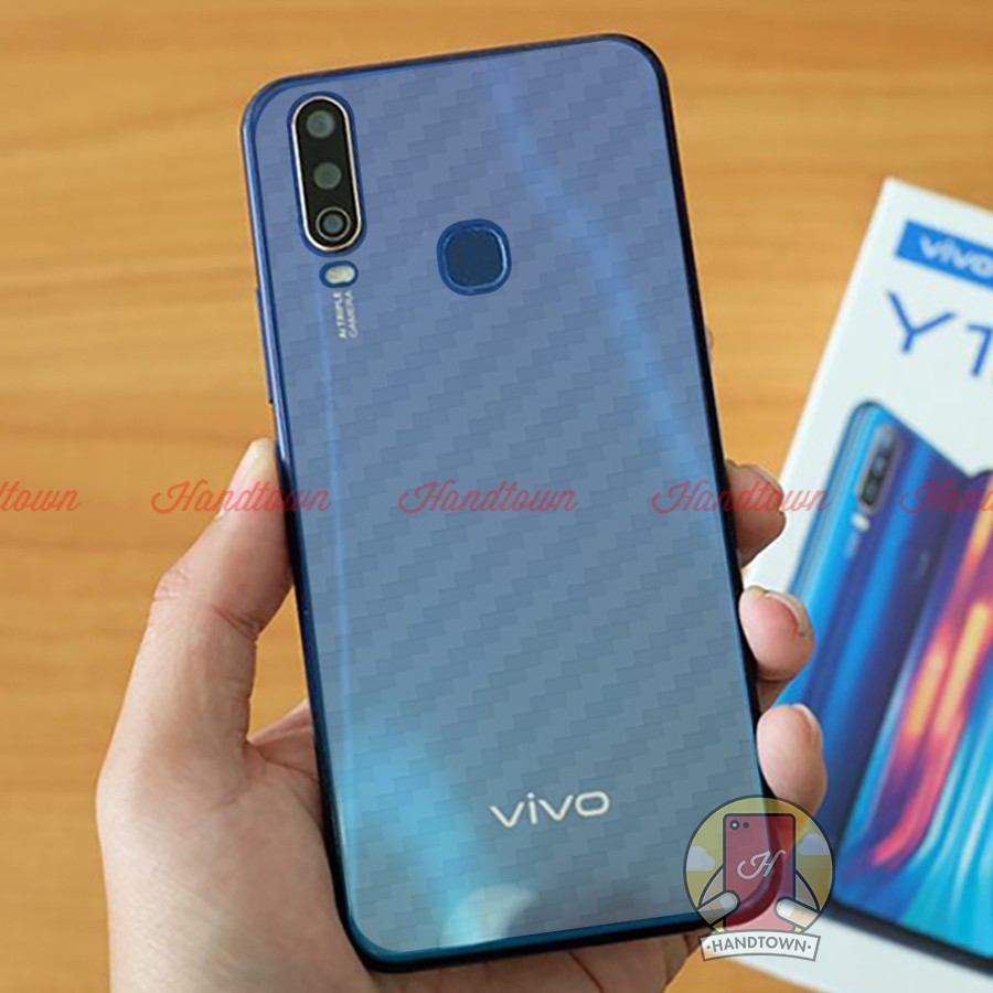 Miếng dán lưng cacbon V17 Pro / Vivo Y3 Standard / Vivo V11 2019 / Vivo V12 / Vivo V15 / Vivo V17