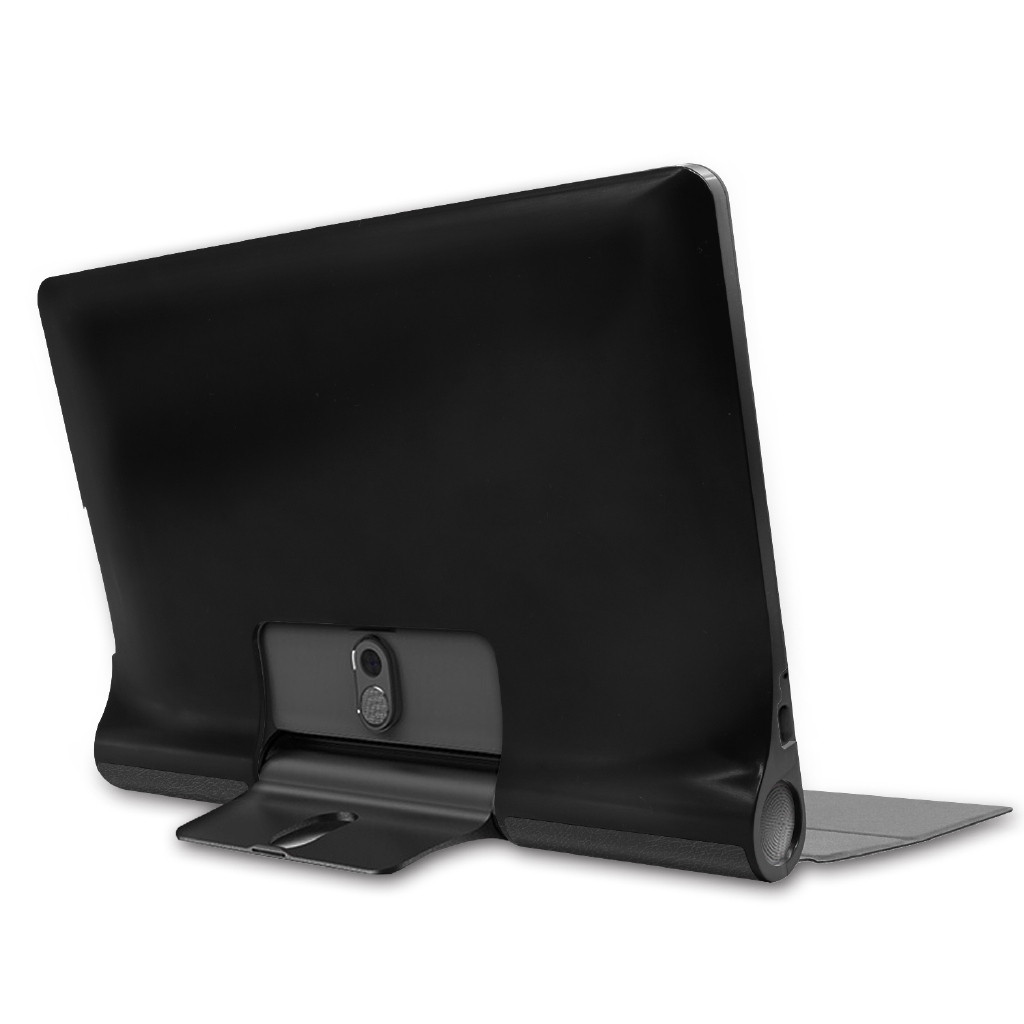 Bao da PU thiết kế nắp lật kiêm giá đỡ bảo vệ cho Lenovo Yoga smart tab 10.1 YT-X705F 2019 | BigBuy360 - bigbuy360.vn