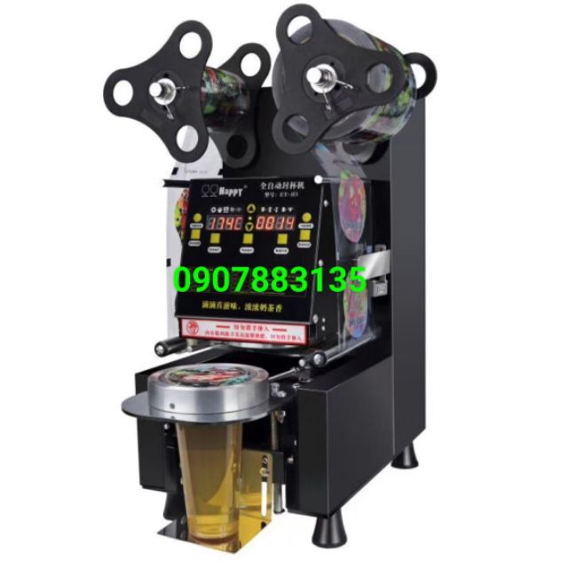 ( CÓ SẴN ) MÁY ÉP LY TỰ ĐỘNG CÓ ĐẾM SỐ ET-H3 ÉP LY 700ML TRỞ XUỐNG ( MẪU MỚI 2019 )