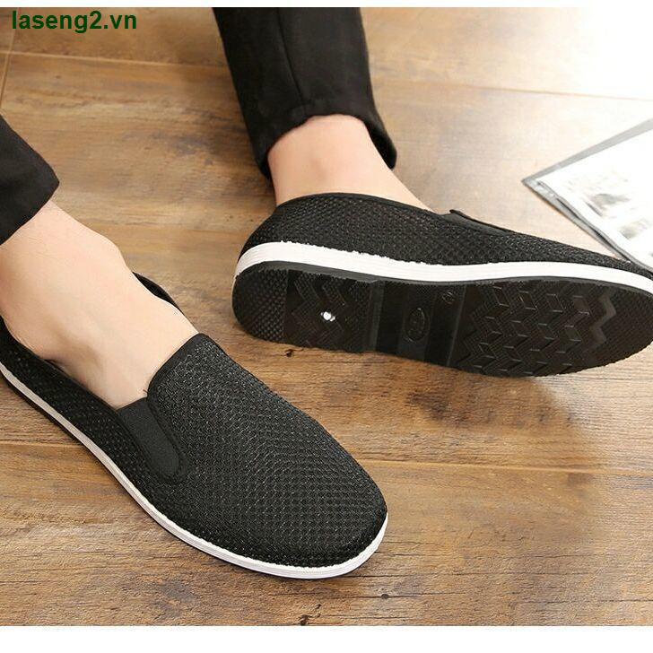 Giày lưới thoáng khí đế mềm thời trang mùa hè cho nam