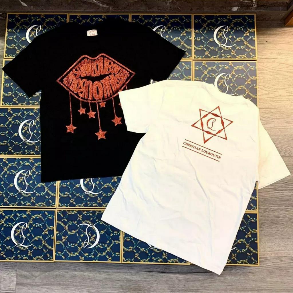 Áo Thun LBT Môi Đỏ Ngôi Sao ❤ Áo Phông Cotton Dày Dặn Dáng Rộng Nam Nữ NVA396