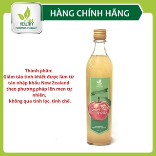 Giấm táo 500ml nguyên chất Viethealthy