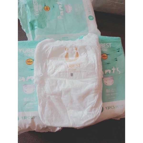 Bỉm dán/quần YUBEST GOLD/NIGHT bản CAO CẤP nội địa size S90, M84, L78, XL72, XXL66