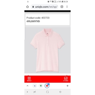 Áo polo Uni.qlo pick store