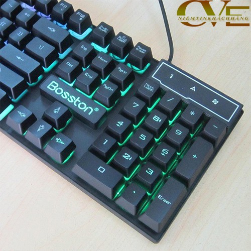 Bàn Phím Gaming BOSSTON 803 - Bàn Phím Giả Cơ Led Có Dây - Chuyên Gaming Chính Hãng | BigBuy360 - bigbuy360.vn