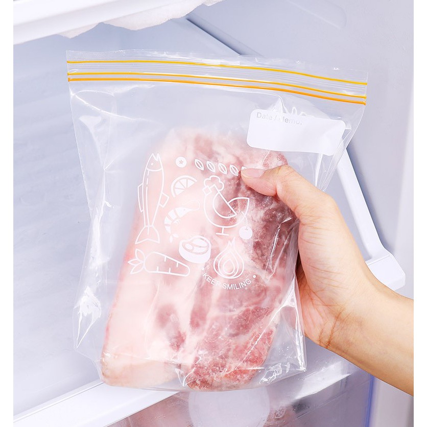 Túi ziplock bảo quản thực phẩm kín giúp thực phẩm luôn tươi mới (NB8)