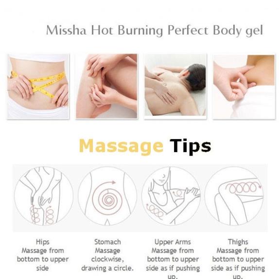 Kem Tan Mỡ Bụng Missha Hàn Quốc CHÍNH HÃNG Gel Tan Giảm Mỡ Bụng Đùi Eo Hiệu Quả Và An Toàn Missha Hot Burning