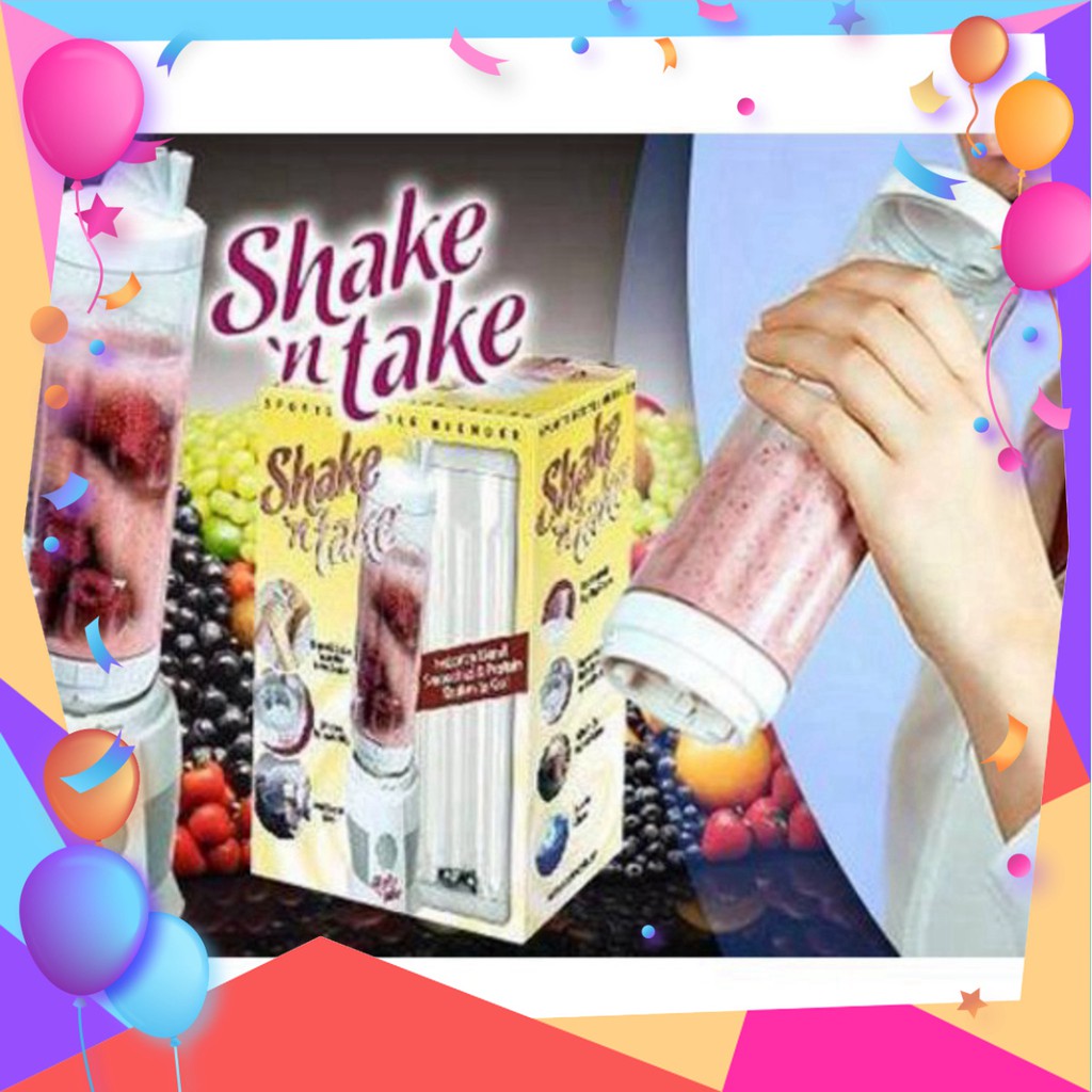 [Xả Kho] Máy xay sinh tố Shake n take 2 cối