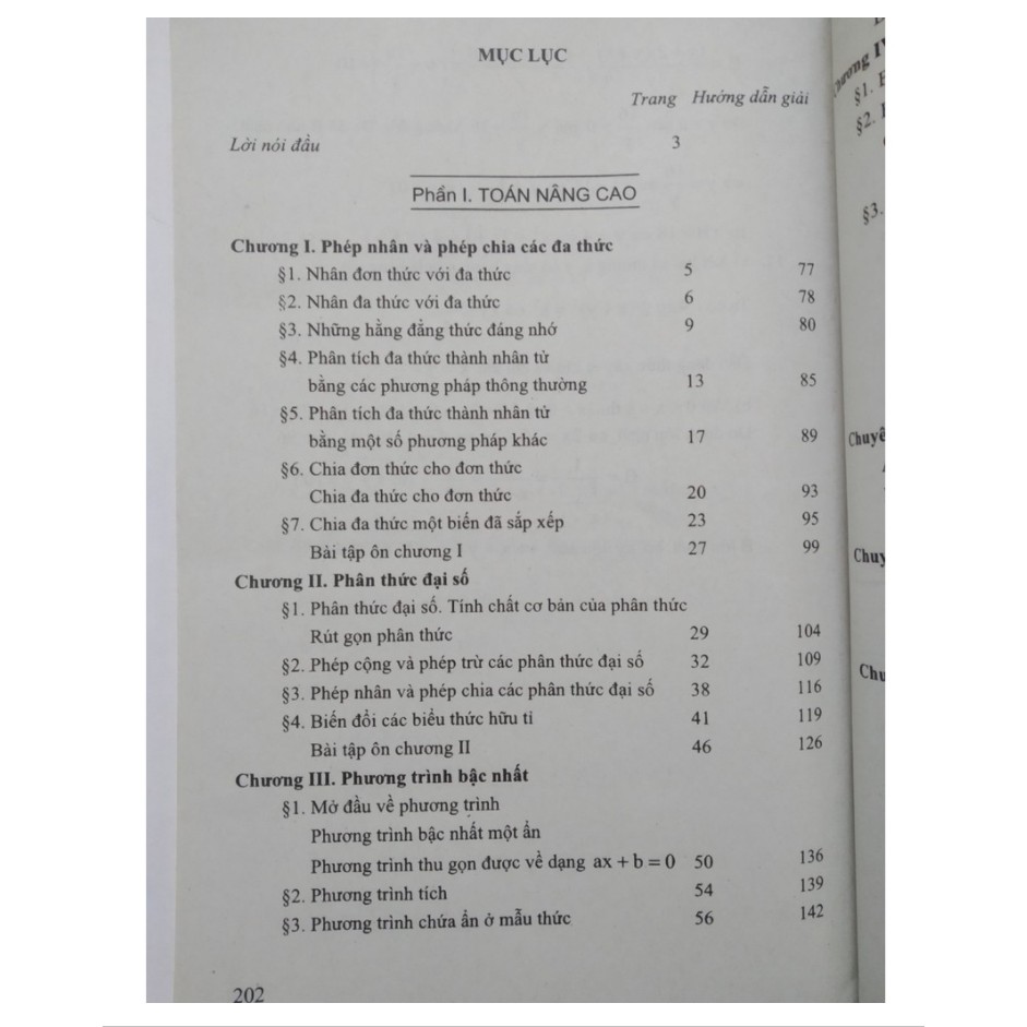 Sách - Toán nâng cao và các chuyên đề Đại Số 8