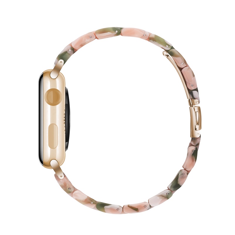 Dây Đeo Thay Thế Bằng Acrylic Nhiều Màu Sắc Cho iwatch series 49mm 45mm 44mm 42MM 41mm 40MM 38mm ultra 8 7 6 SE 5 4 3 2 T500 Pro / d20