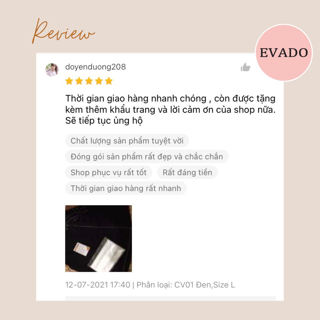 Chân váy chữ a trơn chỉ nổi có nơ buộc EVADO CV01 | BigBuy360 - bigbuy360.vn