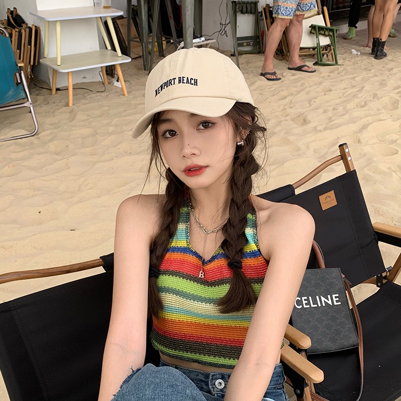 Mũ Lưỡi Trai Chống Nắng In Chữ Phong Cách Hàn Quốc Dễ Phối Đồ Thời Trang Xuân Hè Cho Nam Và Nữ