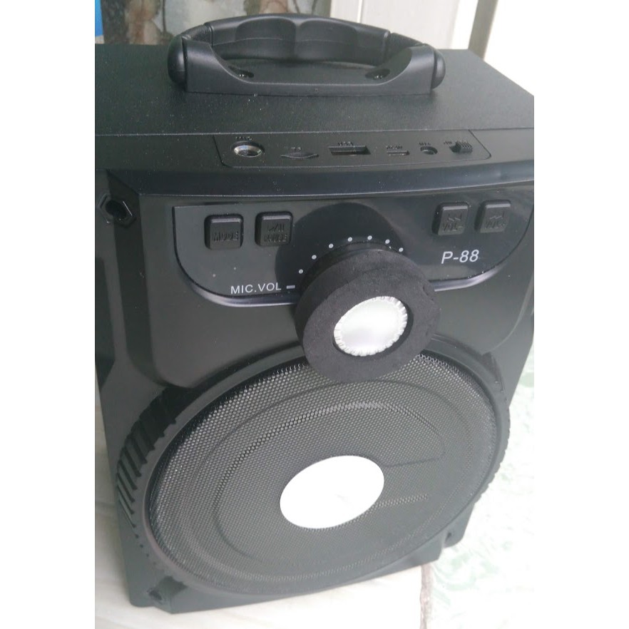 Loa Bluetooth Karaoke P88 Tặng Kèm Mic