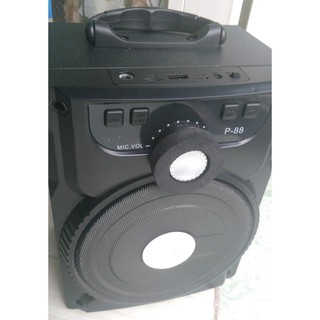Loa Bluetooth Karaoke P88 Tặng Kèm Mic