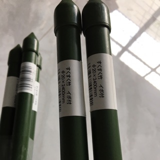 Combo 10 ống tre lõi thép bọc nhựa phi 20x2m4  công dụng chống đỡ làm giàn cho cây leo