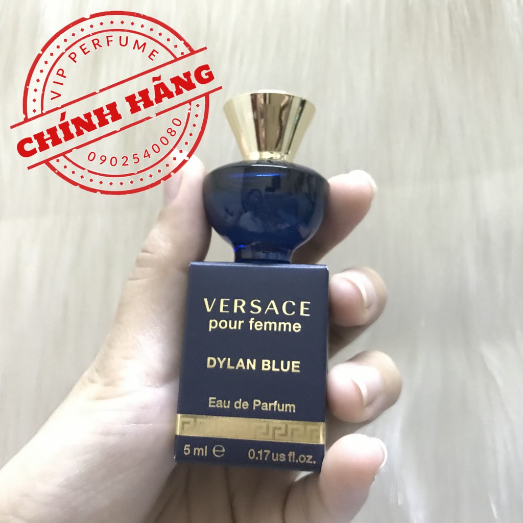 Nước hoa nữ chính hãng Versace Dylan Blue Pour Femme EDP 5ml | BigBuy360 - bigbuy360.vn