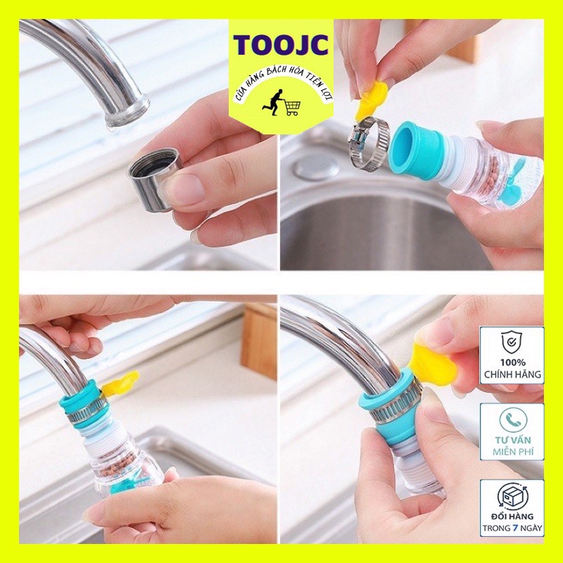 ĐẦU VÒI NƯỚC TĂNG ÁP CỰC THÔNG MINH MÃ 04 TRONG SUỐT