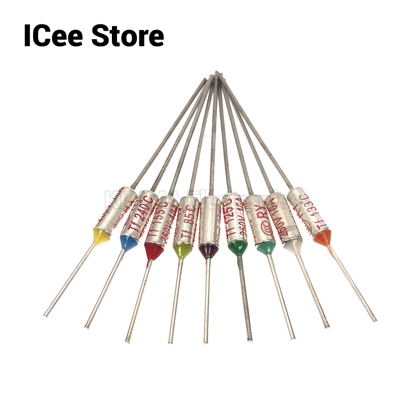5 Cầu Chì Chịu Nhiệt 65C 73C75C 85C 100C 110C 120C 130C 152C 165C 172C 185C 192C 200C 216C 240C