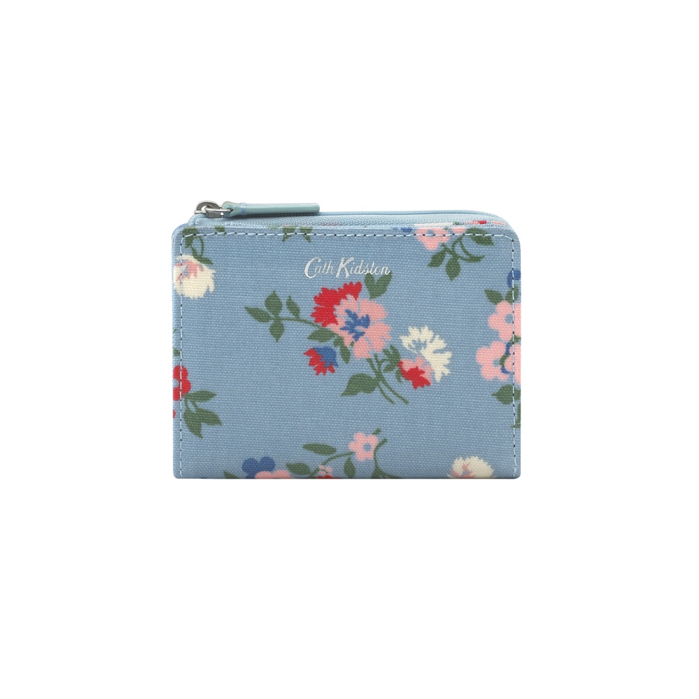 Cath Kidston - Ví cầm tay Slim Pocket Purse Summer Floral -  1002690 - Light Blue