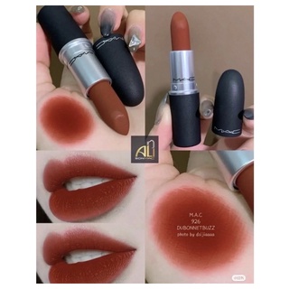 Son mac 926 dubonnet buzz đỏ gạch – powder kiss mới
