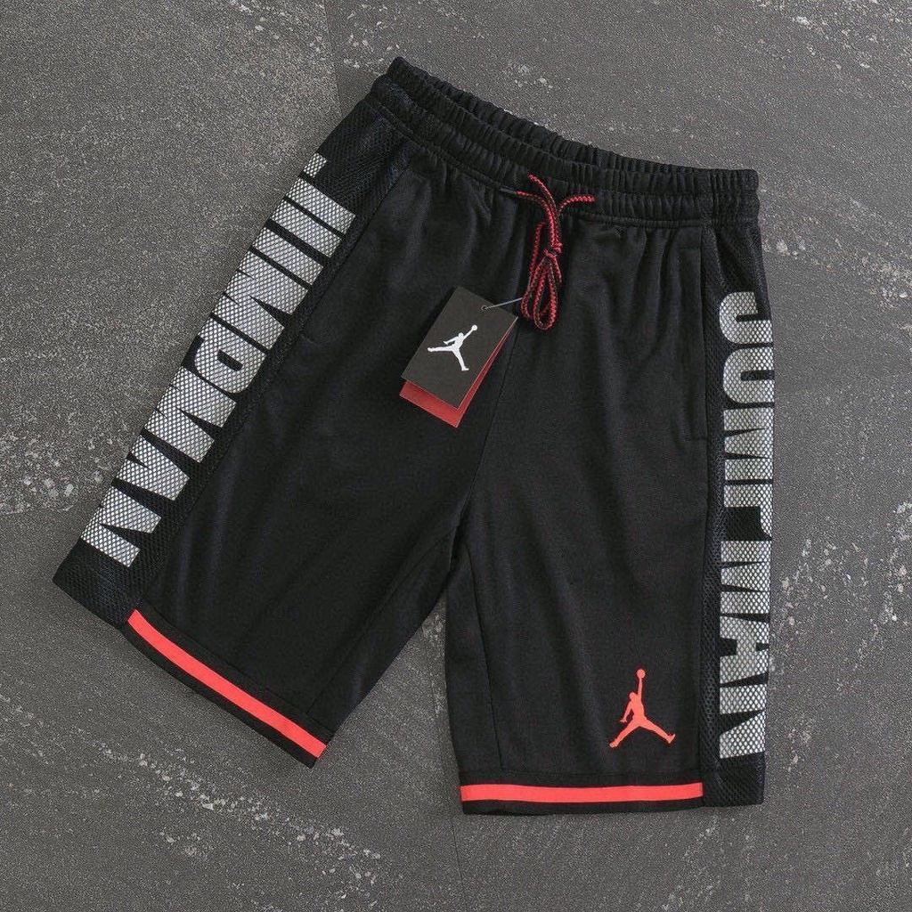 Quần Short Thể Thao Nike Jordan Dáng Suông Chất Liệu Mau Khô Năng Động Thời Trang Cho Nam