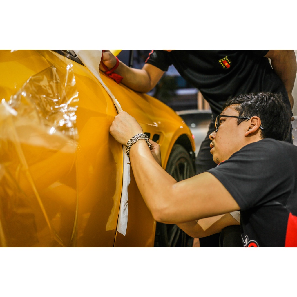 Tem họa tiết xe Ranger Yellow Skull - Tem họa tiết ô tô Ford, tem dán sườn xe thể thao