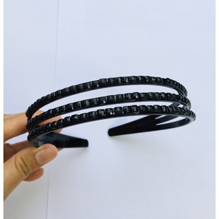 Cài tóc đính đá phong cách hàn quốc