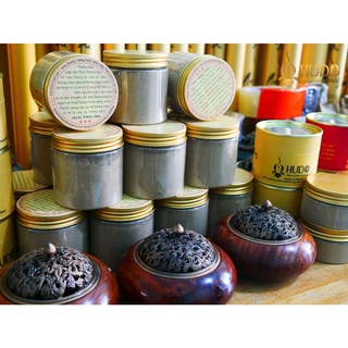 Bột trầm hương xông nhà phong thủy thờ cúng - Trầm Hương Hudo