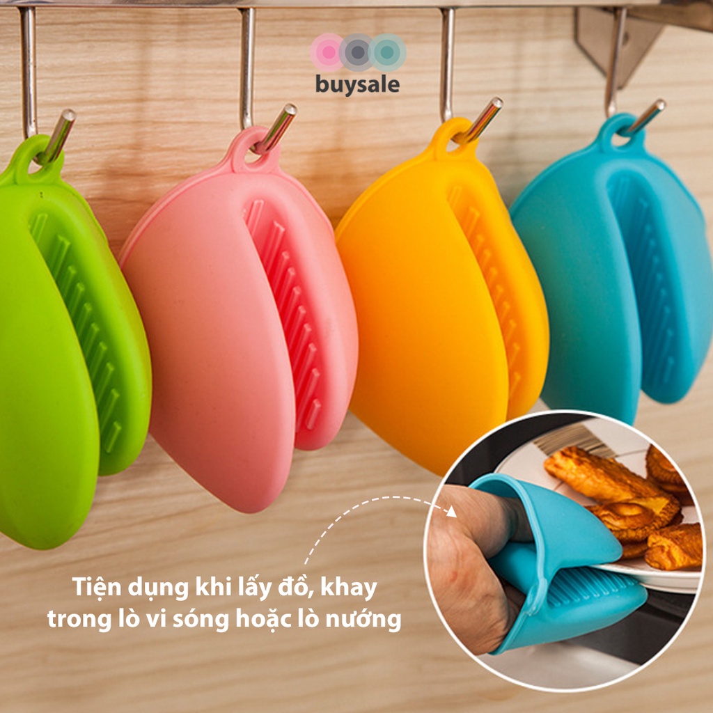 Miếng nhấc nồi hình mỏ vịt, chất liệu silicone cao cấp, chống trượt, chịu nhiệt - buysale - BSPK207