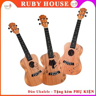 Đàn Ukulele Soprano Magnate GỖ - Tặng Kèm Phụ Kiện –R27