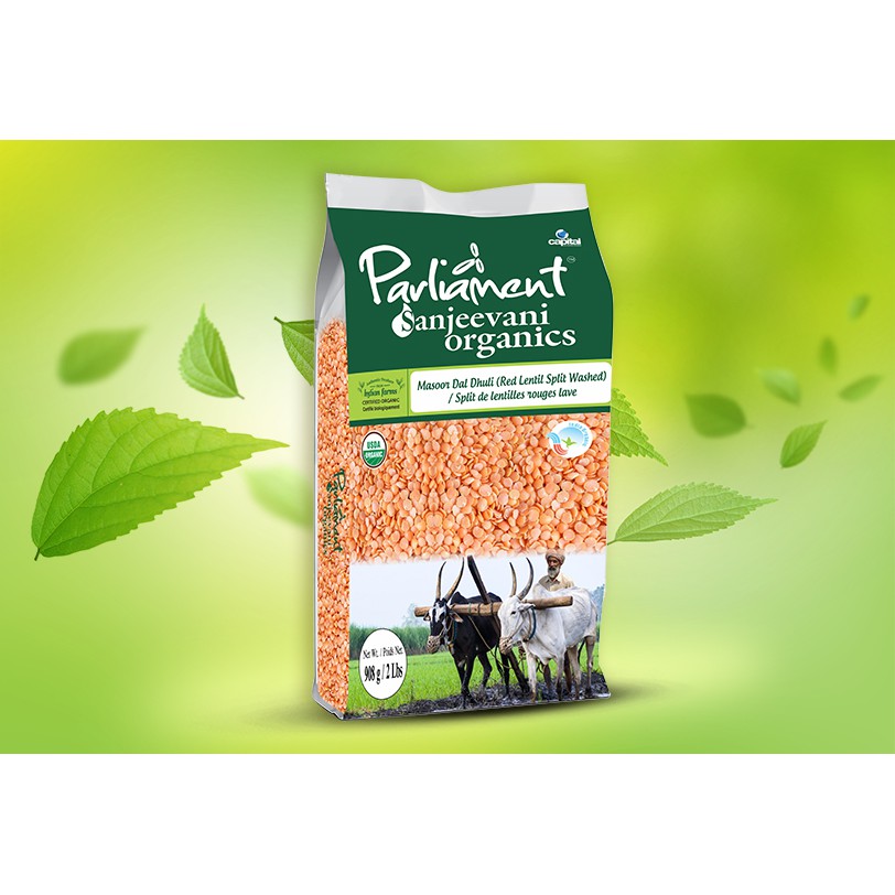 Đậu lăng đỏ hữu cơ Parliament 500g