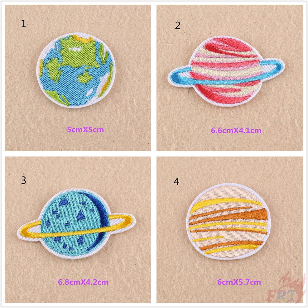 Sticker ủi thêu hình phi hành gia NASA - Series 04