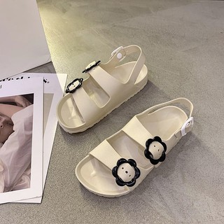 Sandal nữ hoa mặt cười 3 màu