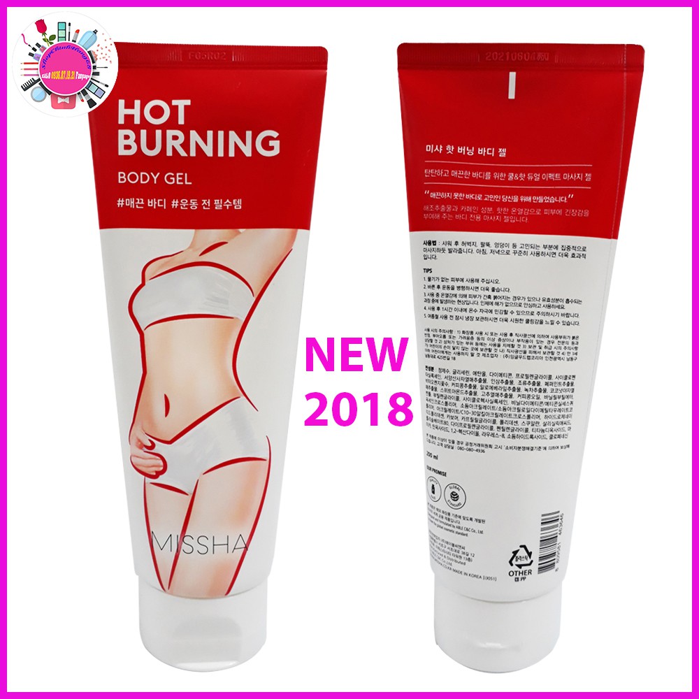 KEM TAN MỠ BỤNG MISSHA HOT BURNING