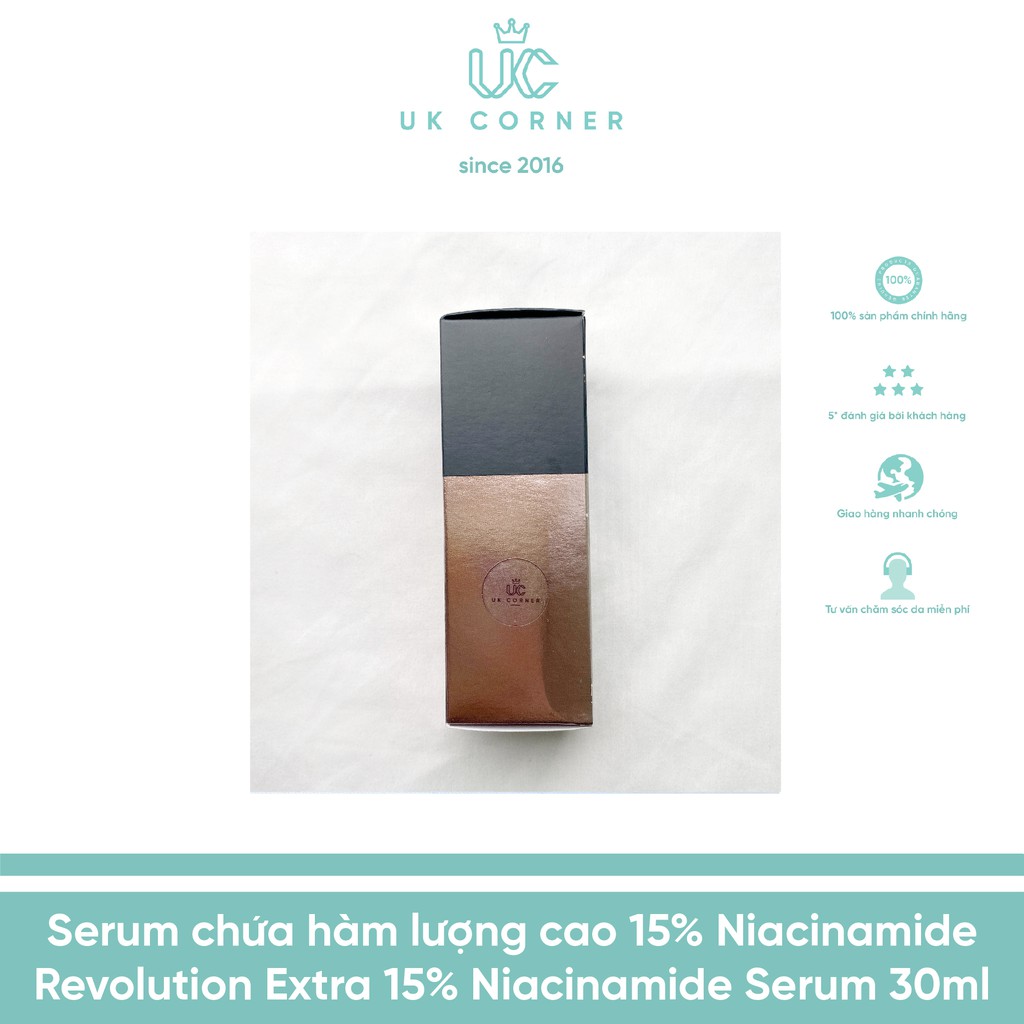 [Mẫu mới] Serum chứa hàm lượng cao Revolution Niacinamide Serum 30ml