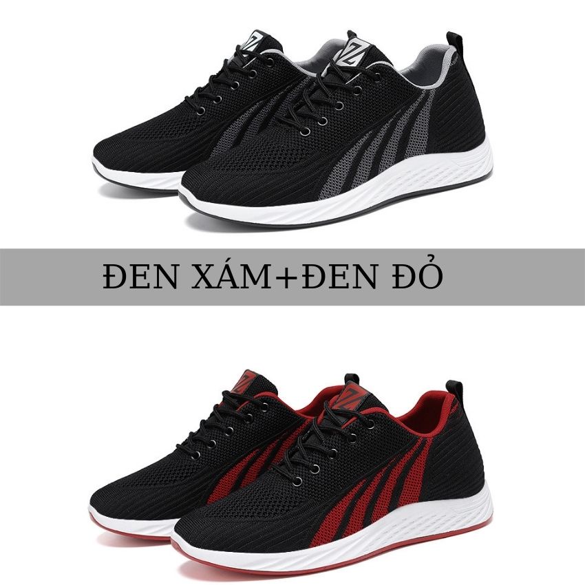 Giày Thể Thao Nam Sneaker Siêu Nhẹ Êm Chân Mang Đi Làm ,Chạy Bộ,Tập Gym Chơi Thể Thao GNA01 SUNO STORE