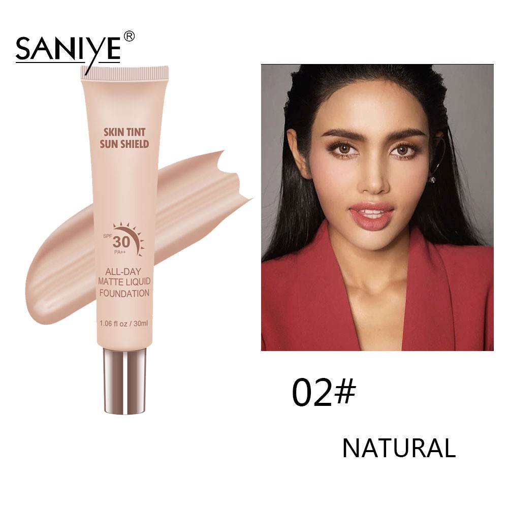 Kem nền SANIYE R6005 Che Phủ Toàn Diện 4 Màu Mờ Dễ Trang Điểm 30ml | BigBuy360 - bigbuy360.vn