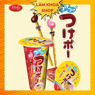 Bánh Que Chấm Kem Socola Dâu Wismo Ly 35Gr