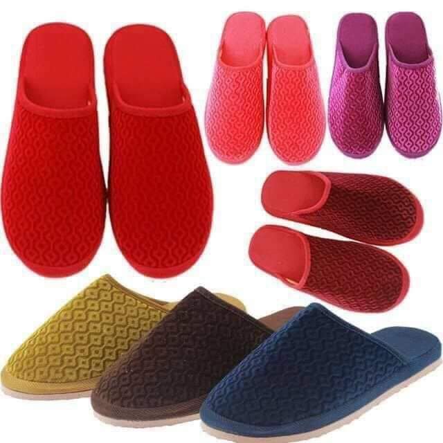 Dép bông đi trong nhà đế giày