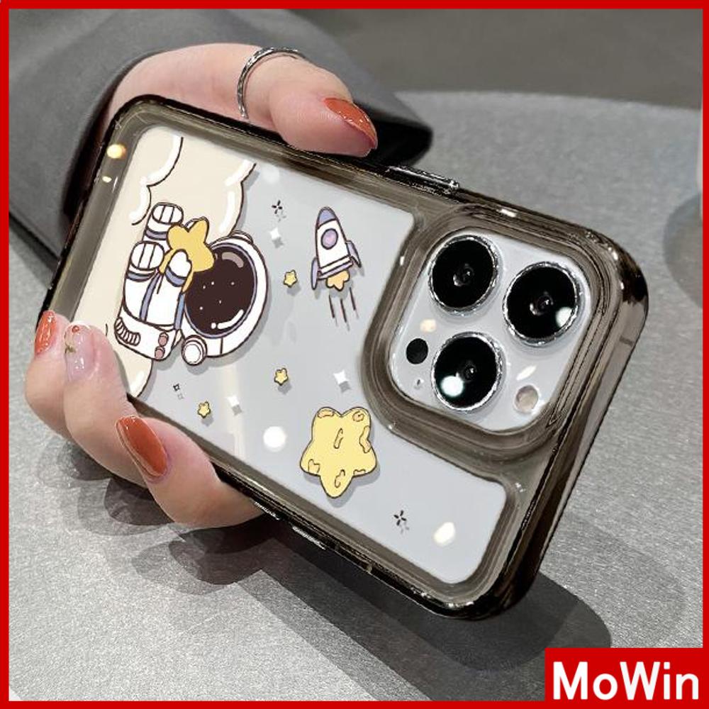 Ốp điện thoại acrylic HD in phi hành gia thích hợp cho iPhone 14 Pro Max 13 Pro Max 12 Pro Max 11 Pro Max xr xs max