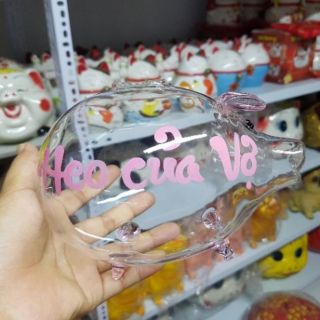 Lợn thủy tinh tiết kiệm size 2 và size 3
