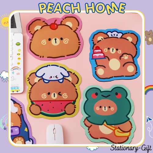 Tấm Lót Chuột Máy Tính Cao Su Chống Trượt Họa Tiết Cute Dễ Thương Bàn Di Chuột Tiện Lợi Cho Học Sinh