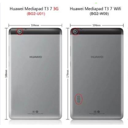 Huawei Mediapad T3 7 3G BG2-U01 Mềm Vỏ bảo vệ T3 7.0 Wifi BG2-W09 Dễ thương Ốp lưng