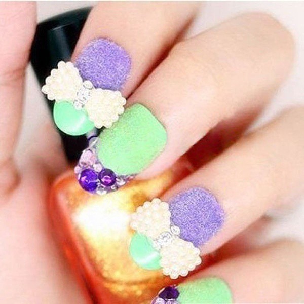 [Hàng mới về] Hộp 1200 phụ kiện trang trí móng nghệ thuật xinh xắn 3d